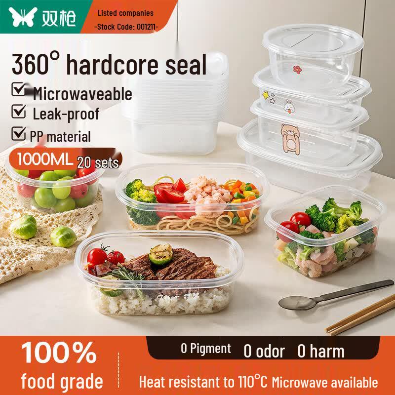 Suncha Disposable Food Storage Containers with Lids