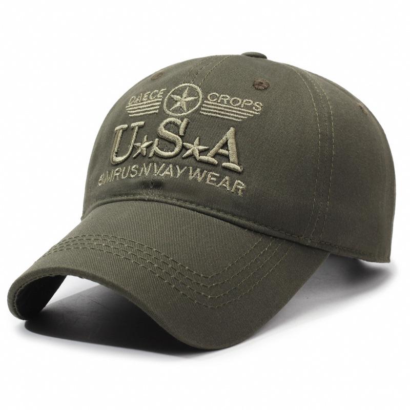 

Шляпа Весенняя мода Повседневная универсальная шляпа с плоским верхом Мужская шляпа Весенне-осенняя камуфляжная мужская шляпа Женская трендовая брендовая шляпа с язычком утки Adjustable армия зеленый