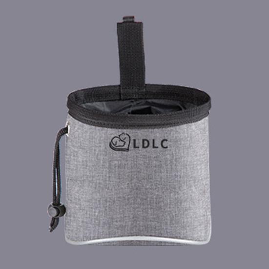 Dog Treat Pouch Multifunctional with Waist Belt Oxford Cloth Large Capacity Dog Snack