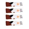4Pcs Cat Paw Chair Leg Cover Knitting Furniture Feet Cover Floor Protectors Non-Slip No Scratch Noise Reduction Hardwood Floors Furniture Booties