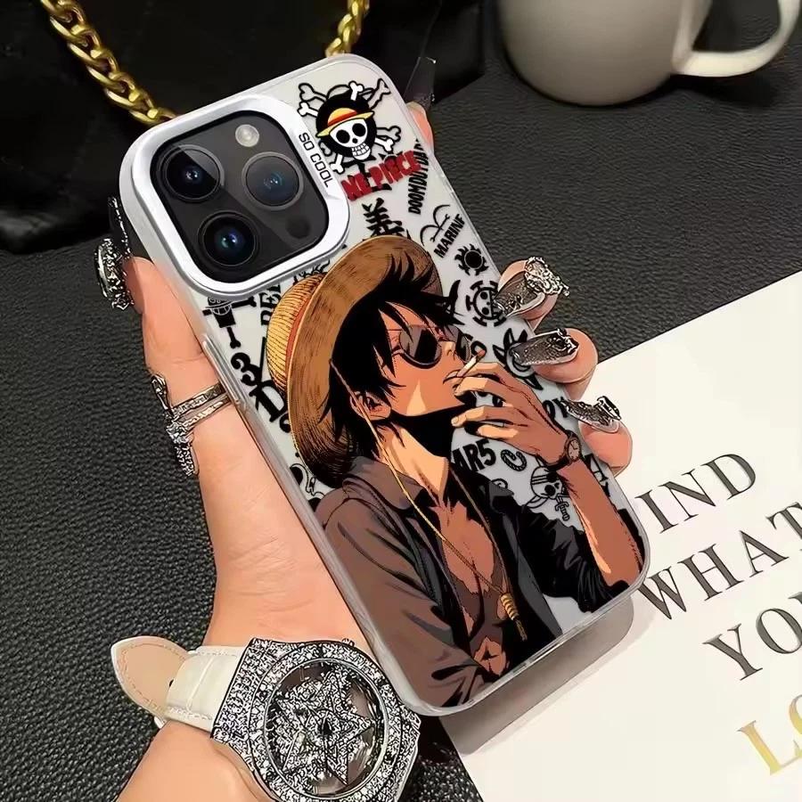 

Hot Ones Pieces Luffys Phone Case For iPhone 17 17e 16e 16 15 14 13 12 11 mini Pro Max X XR XSMAX 8 7 Air Plus Anti Fall Matte iPhone 11