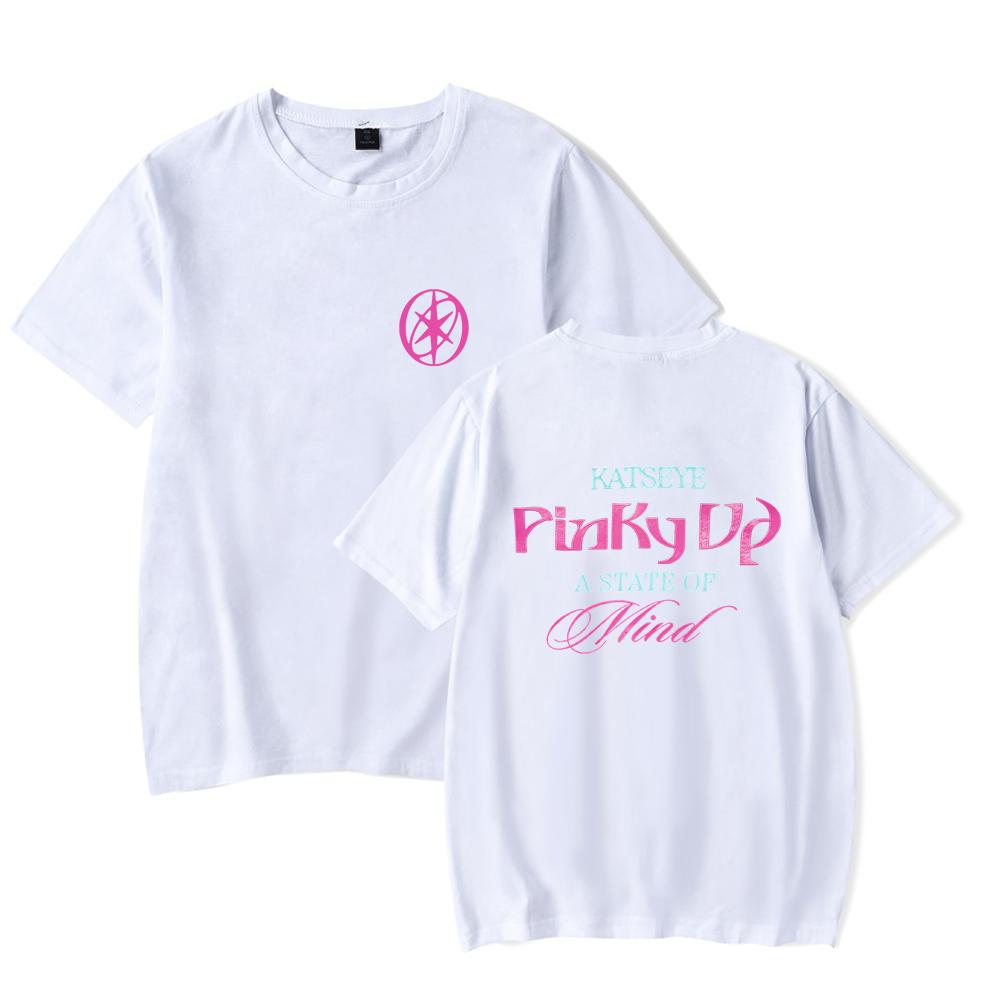 2026 New Katseye Tshirt New Album Pinky up Merch Crewneck Short Sleeve Kids Tee