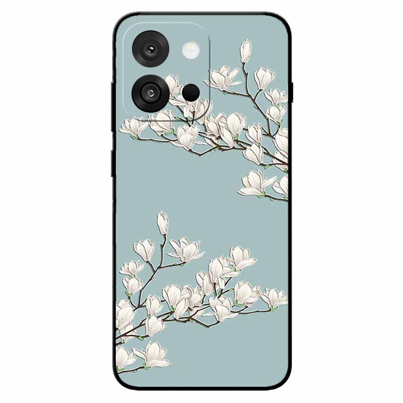 3D Emboss Cases For OnePlus 13T/ 13S Relief Emboss Soft Silicone Back Cover For CPH2723 Relief Funda OnePlus 13s Flower Capa 13T