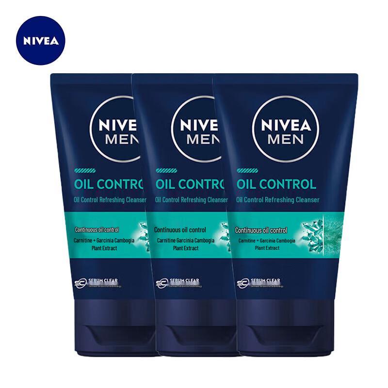 Nivea Men Oil Control Deep Cleansing Facial Cleanser
