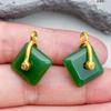 Natural Stone Charms Pendants 25PCS Set for DIY Necklace Earring Bracelet Making Non-toxic Supply for Kids Handcraft Classes