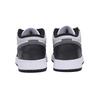 Jordan Air Jordan 1 Abrasion Resistant Low top Vintage Basketball Shoes Men's Black White Gray 553558-131(Team85-)