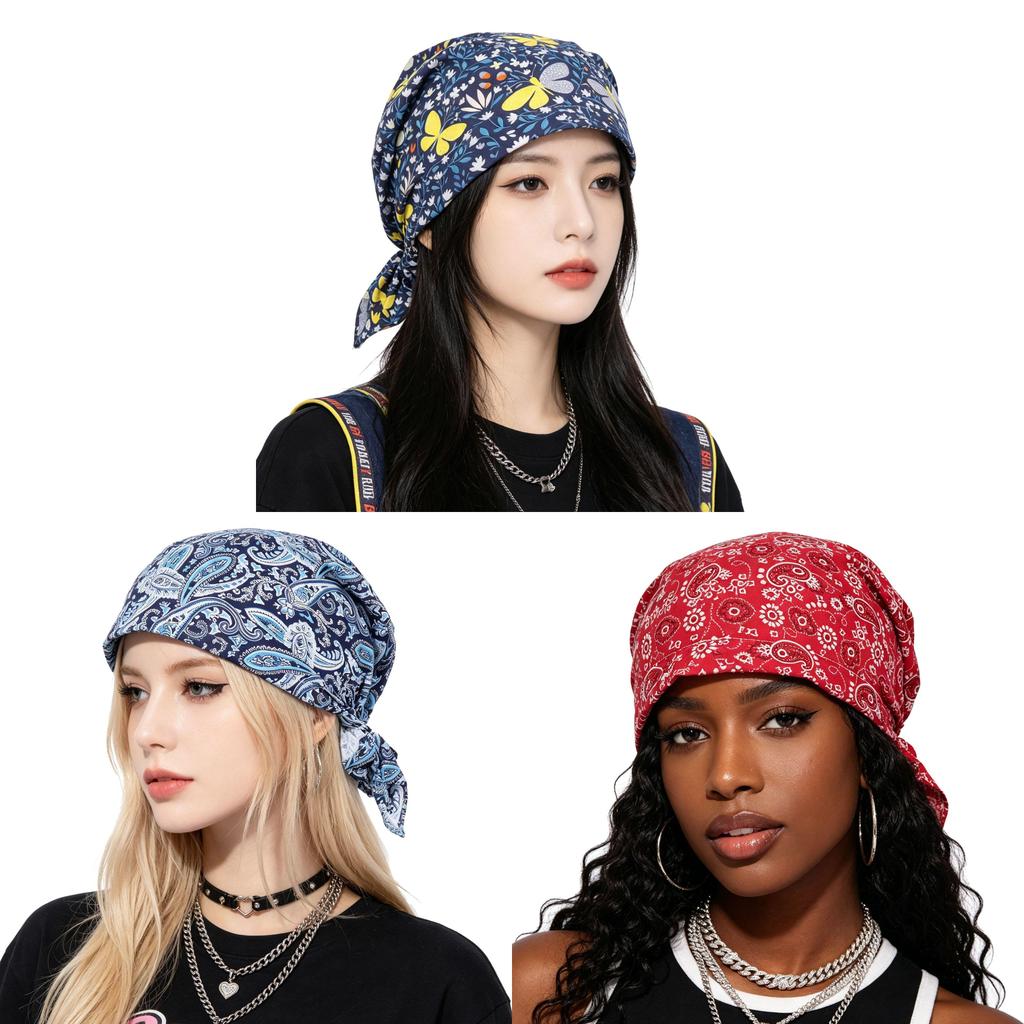 Pirate Hat For Women Summer Cotton Foldable Windproof Stylish Headgear