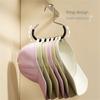 Vertical Cap Display Holder for Baseball Hats Scarves Belts Closet Storage Solution Steel PVC Construction