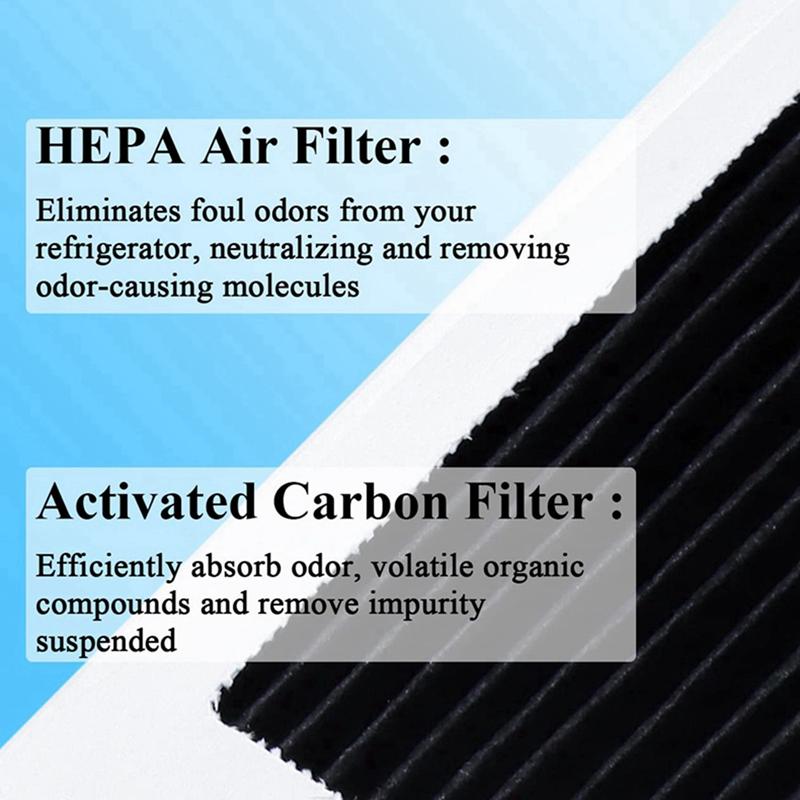 12Pack For Refrigerator Air Filter Replacement For Frigidaire PAULTRA Pure Air Ultra And Electrolux EAFCBF Fridge-A21K