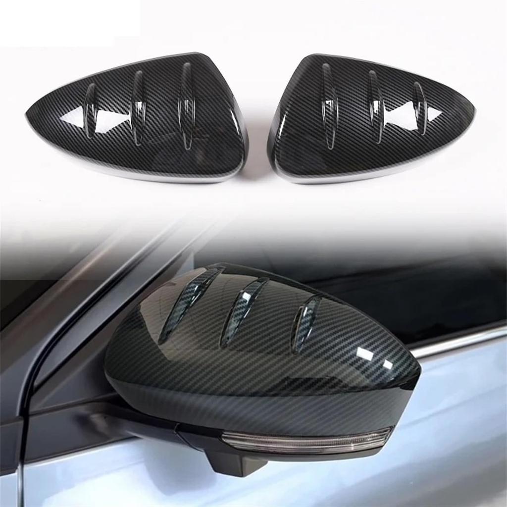 Door Mirror Covers for Toyota Yaris Cross 2023 Car Rearview Mirror Cover ABS Fiber Automotive Exterior Car Rearview Mirror Housing 2024, Caps,