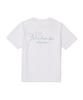 SNOWPEAK APPAREL Askin Women'S Lettering Short Sleeve T-Shirt (S25Mwfts85) White