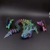 High-Quality 3D High-Quality Printed High-Quality Winged High-Quality Carriage Fantasy creature Decorative Figure Play sets High-Quality Rotatable