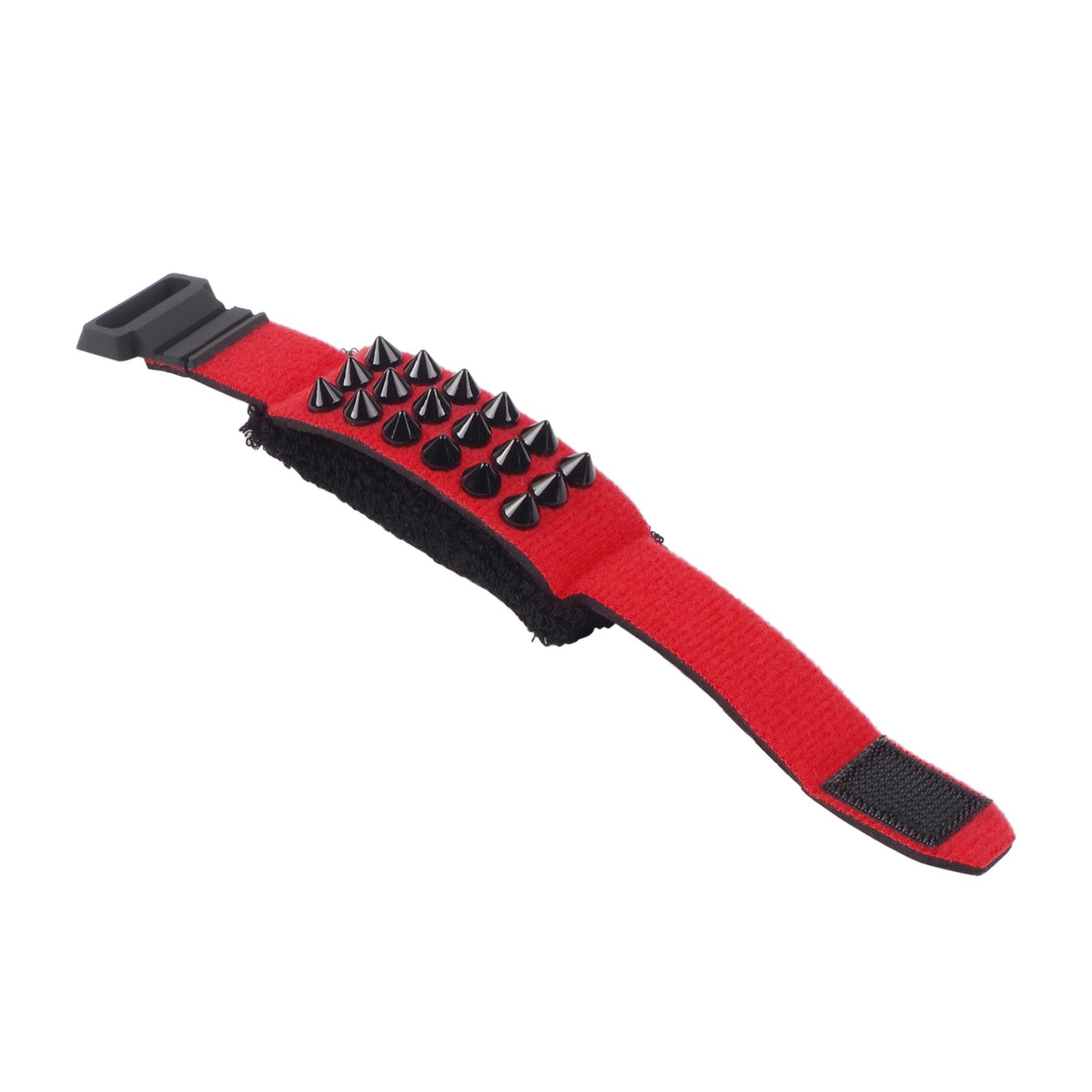 18cm Guitar String Mute Guitar Gear Fretboard Muting Wrap Punk Style String Dampener String Muter for 6-String Guitar Accessory красный