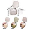 Food Grade Seasoning Storage Box Clear Condiment Container Multi Grid Seasoning Box  Kitchen