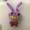 10cm Jax Pomni Pendant Stuffed Toy Backpack Plusie TV Amazing Digital Circus Clown Plush Doll Kids Fans Gift Ornament Collect