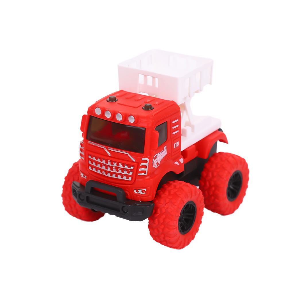 Douyin Kids' 4WD Double-Sided Graffiti Stunt Car - Off-Road, Inertia-Powered, Drop-Resistant, Ideal Gift for Boys