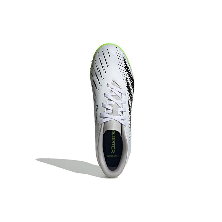 Adidas Predator Accuracy.4 Textile Upper TF (Rubber Studs) Soccer Shoes Unisex Soccer Shoes Black White GY9995