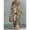 Y116 Summer Bohemian Paisley Printed Two-piece Comfort Casual Set
