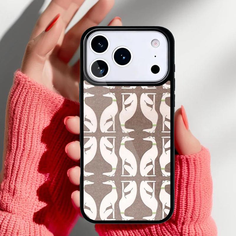 Greyhound Phone Case for iPhone 17 16 15 14 13 Pro Max Back Cover for 12 11 Pro Coque