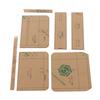 Shoulder Bag Acrylic Template Pattern High Strength Transparent Leather Bag Pattern Kit for DIY