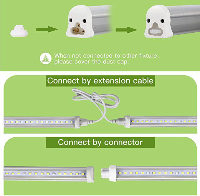 T5 Spot-Focus LED Plant Light Tube for Succulents and Greenhouse Flowers