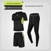 Men's Casual Running Sports Suit with Shorts and Short-Sleeve Top - Ideal for Fitness, Yoga, and Training.