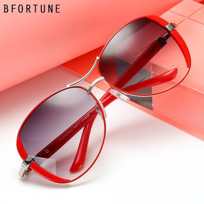 BFORTUNE Design Dames Luxe Ronde Gepolariseerde Zonnebril Damesmode Trending Zonnebril UV400 Pro