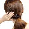 Korean Style Hair Tie for Women - Elegant Ponytail & Bun Accessory with Floral Ornament