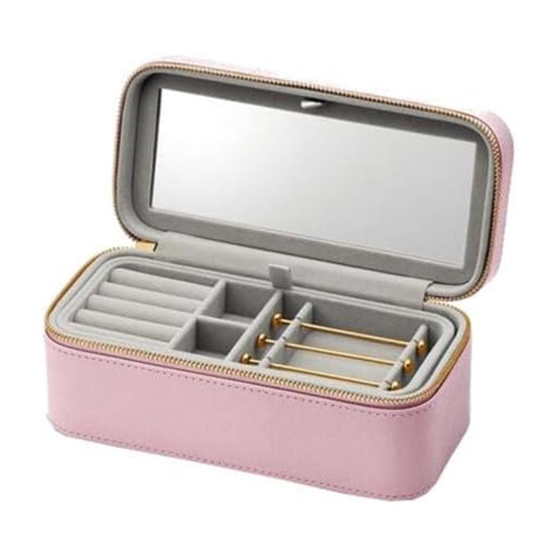 Chic Pink Jewelry Storage Organizers Beautiful Pink Jewelry Storage Box Organizers Holder For Accessories Collection 1