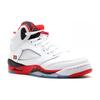 Air Jordan 5 Retro Grade School 'Fire Red' 2013 (Unisex) White / Fire Red / Black Kids' Basketball Shoes 440888 120