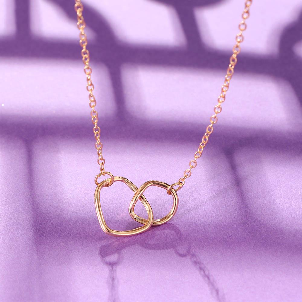 Women Ladies Simple Temperament Irregular Geometric Neck Chain Necklace Clavicle Chain Choker