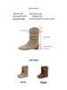 Women's Retro Suede Over-the-Knee Boots with Inner Height Boost, Round Toe, Slouch Design, Soft Sole – Autumn 2025 Edition