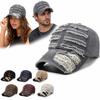 Cotton Retro Peaked Cap Cool Cowboy Hat Fashion Baseball Cap Unisex  Men Women