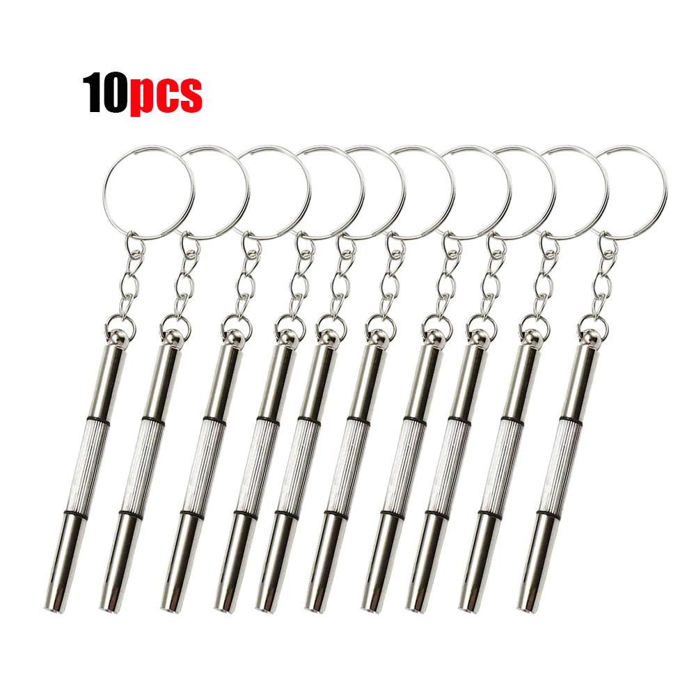 1/3/10pcs Mini Hand Glasses Screwdrivers 3-in-1 Spectacle Repair Kits Multifunction Sunglass Watch Glasses Screwdriver Set with