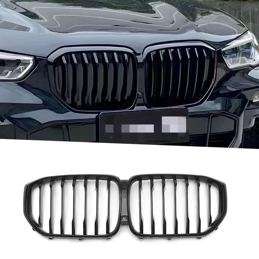 BMW X5 G05 Front Bumper Grille Mesh Gloss Black 2019-2022
