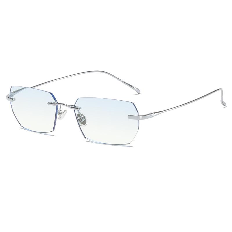 

Сверхлегкие безрамочные мультифокальные очки для чтения с дужками с памятью и защитой от синего света Anti-Blue Light 250° Presbyopia