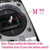 M3 M4 3mm 4mm CNC Aluminum Gimbal Stick Ends Transmitter Anti-slipping Cap for X7 X9DPLUS JR FUTABA FrSky Wfly Flysky RadioLink