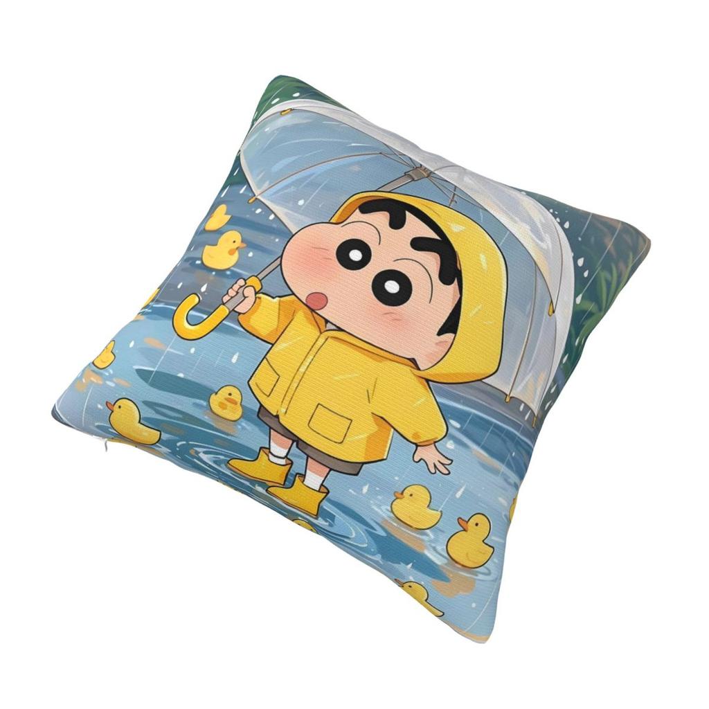 Pillow Cover Crayon Shin-Chans Graphic Cushion Cover Fashion Pillow Case For Sofa Home Decorative Pillowcases