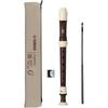 Yamaha YAMAHA Soprano Recorder German Style YRS-321 Rosewood Style Finger Cleaning Stick Recorder...