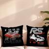F-Fords Super Car Pillow Case For Sofa Bedside Table Bedroom Backrest Living Office Cushion Printed Square Multiple