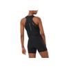 Salomon Solid Color Breathable Running Vest Women tops Black LC2190800