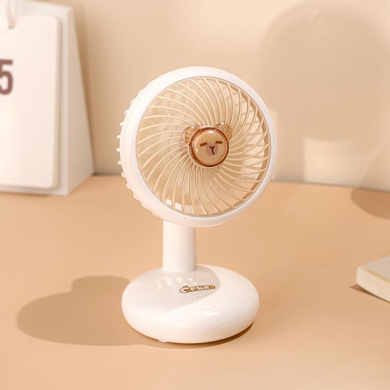 

Capybara USB Rechargeable Desktop Mini Fan for Dorms and Offices 107 x 109 x 173 mm