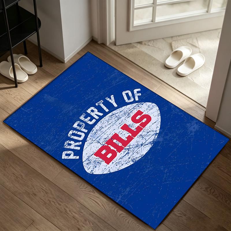 Buffalo Bills Ein Teppich geeignet für Bürostuhlbereiche Wohnzimmer und Computertische perfekt für Heimbüros und ein ideales Weihnachtsgeschenk
