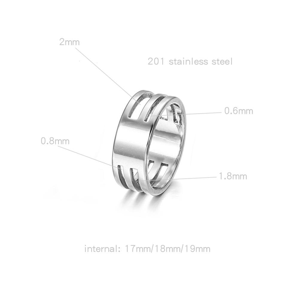 Stainless Steel Open Ring with Opener Tool - Adjustable Jump Ring Closure for DIY Jewelry, Adjustable Finger Ring Accessory