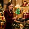Weihnachtskarte Tippstab 2 Stück Kreditstab, 3D-gedrucktes kontaktloses Zahlungswerkzeug, Festliches Langlebiges PLA Leichtes Zahlungszubehör für Geschäfte Restaurants
