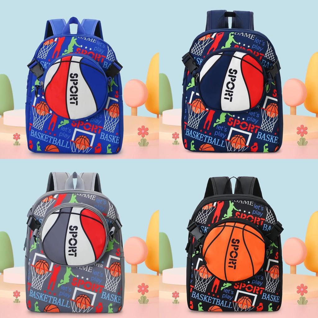 Cute Colorful And Childrens Nylon Backpack Ideal For Kindergarten With Detachable Bag