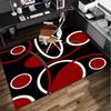 Checkerboard Distortion Pattern Office Rug Chair Mat, Entryway Carpet, Suitable for Front Door, Bedroom, Living Room, Desk, Holiday Gift