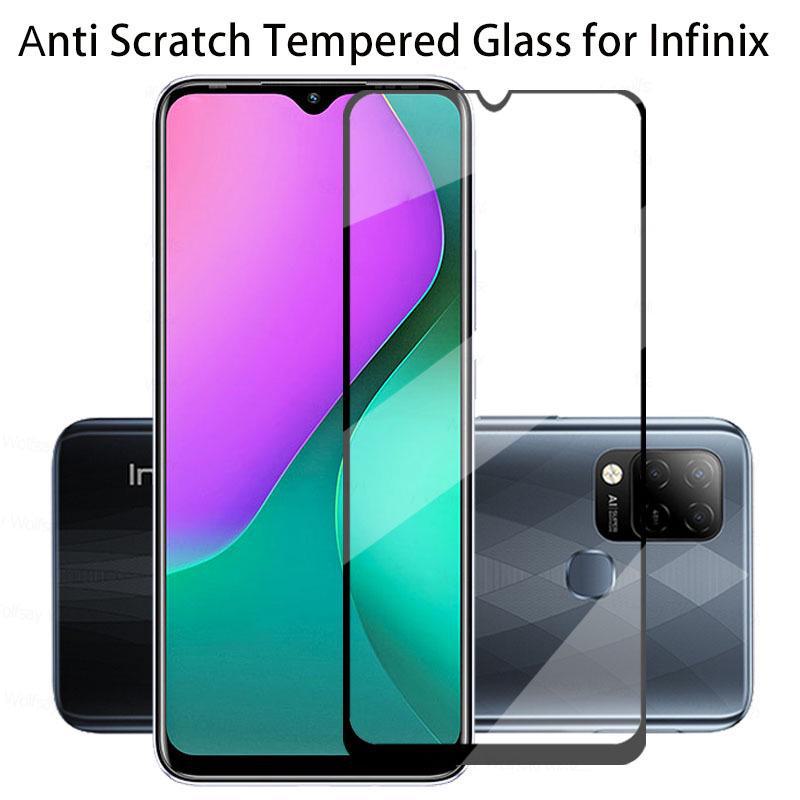 Protection d'écran en verre trempé pour Transsion Hot 30/12i/11S et Infinix Hot 11 Play