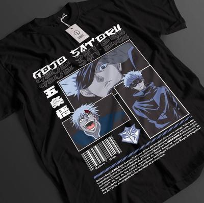 Jujutsu Kaisen Shirt Gojo Satoru T-Shirt Sukuna Toji Top JJK Anime Unisex T-Shirt