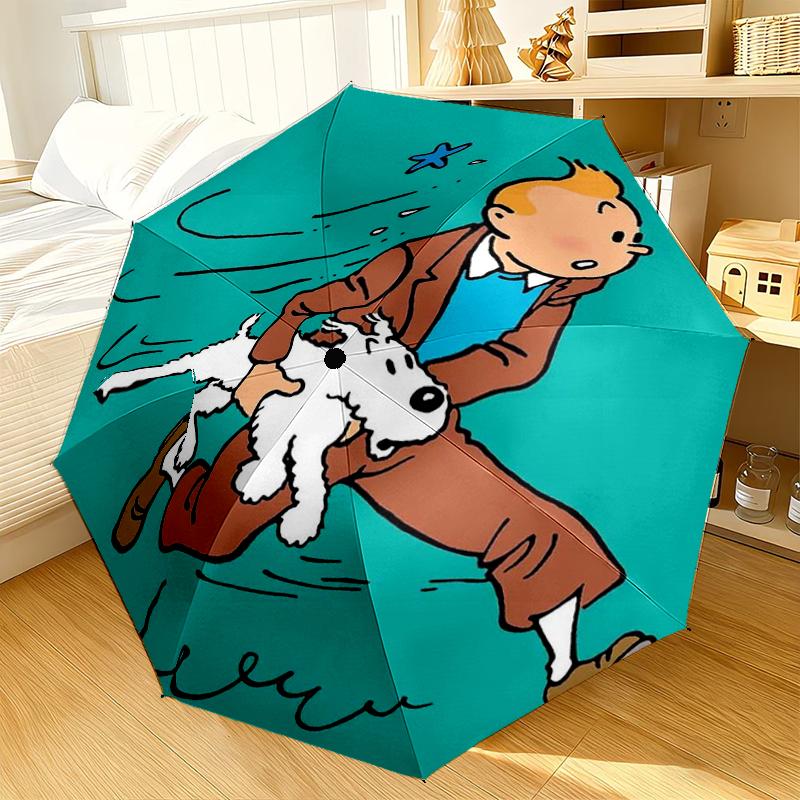 Adventure In The City Umbrella 8-Frame for Travel, Camping, Casual Lightweight Portable Umbrella, Essential for Every Family Holidays Gift